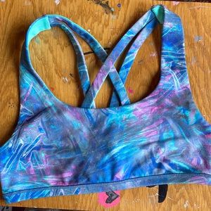 Girls size 12 Ivivva sports bra EUC